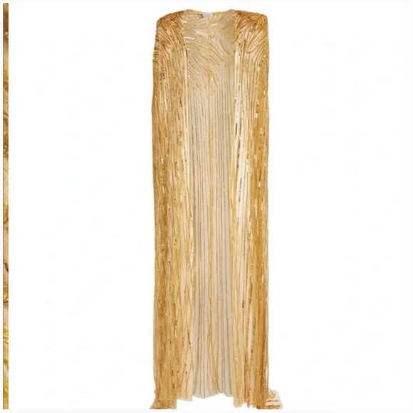 Gold MNM couture dress Fouad Sarkis - Picture 6 of 11